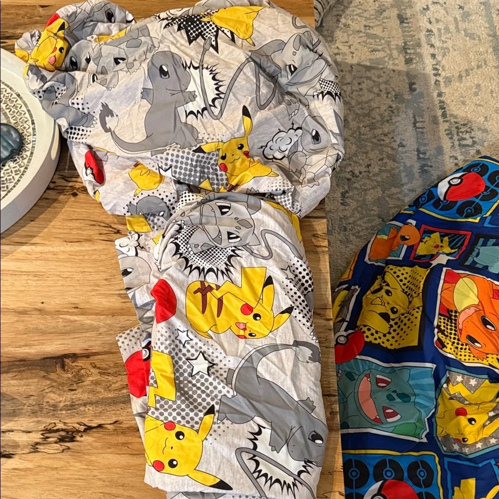 Pokemon Kids Pillowcase - Blue and Yellow - Picture 5 of 7